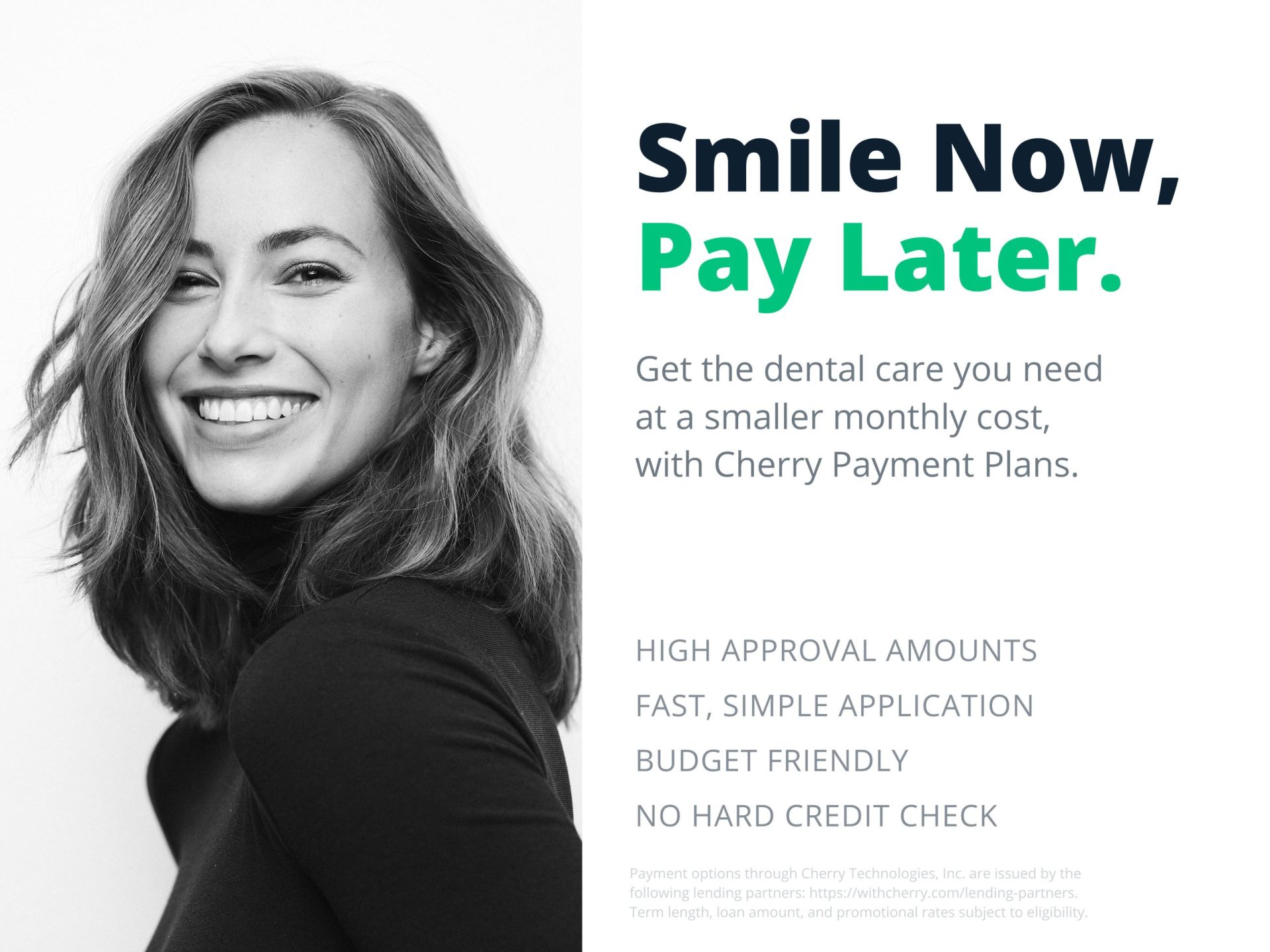 Smile Now, Pay Later!
